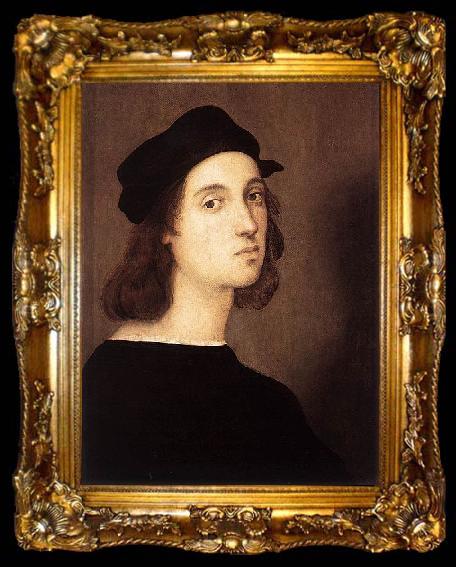 framed  Raphael Self-portrait, ta009-2